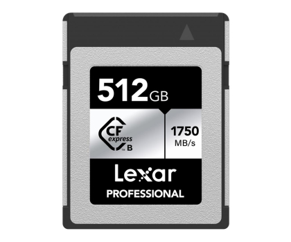 Karta pamięci CFexpress Lexar 512GB Professional Type B SILVER 1750MB/s